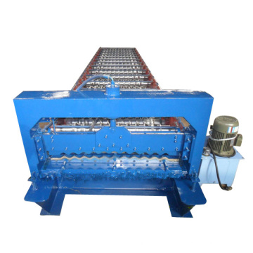 High Wave Color Steel Roofing Sheet Rolling Forming Machine